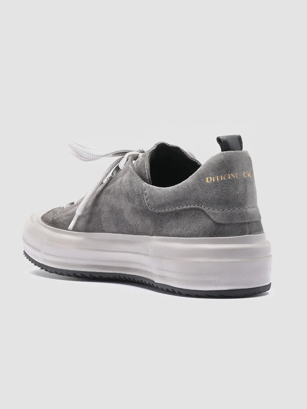 Cheap Officine Creative MES 105 - Grey Suede Sneakers SHADOW