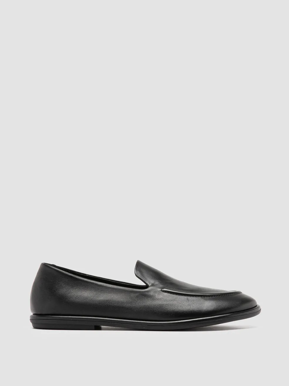 Store Officine Creative MIENNE 101 - Leather Loafers BLACK