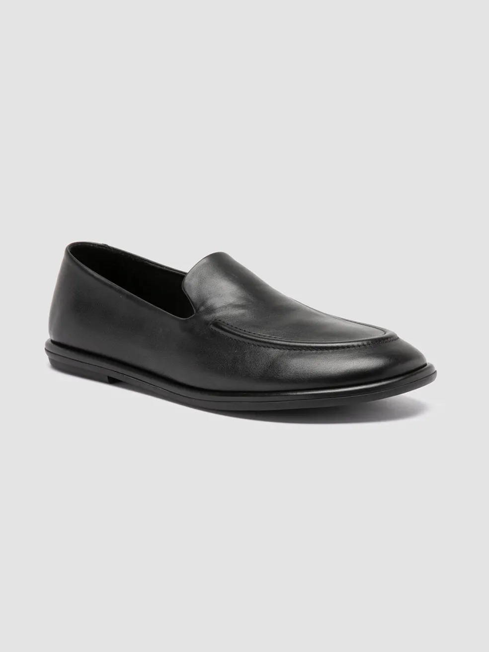 Store Officine Creative MIENNE 101 - Leather Loafers BLACK