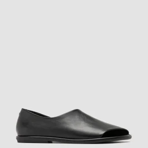 Hot Officine Creative MIENNE 102 - Leather Peep Toe Shoes BLACK