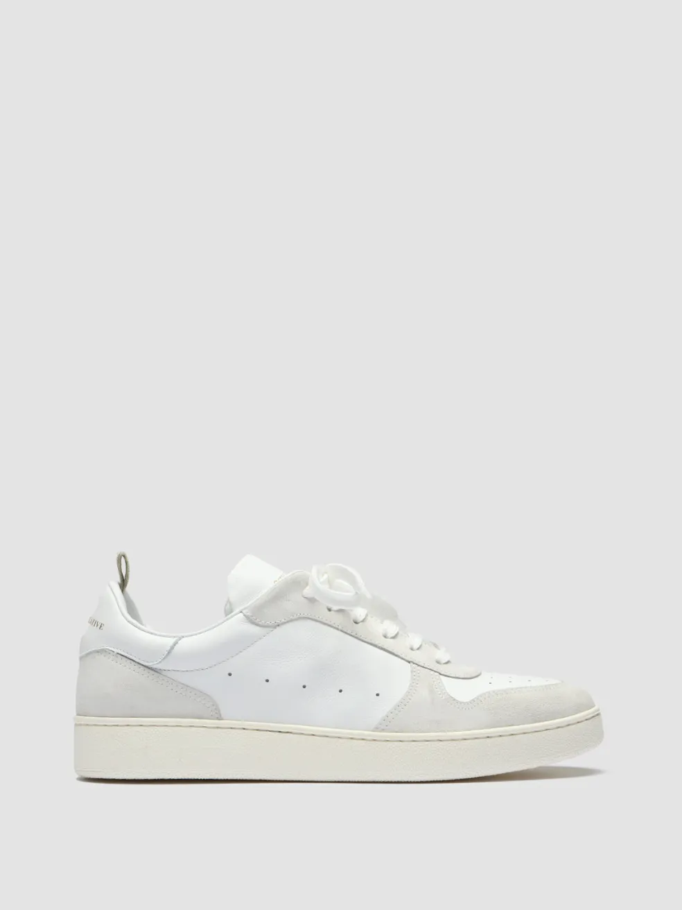 Flash Sale Officine Creative MOWER 008 - Leather And Suede Sneakers WHITE