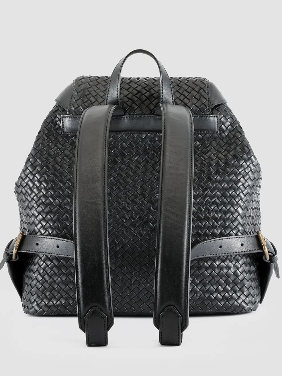 Best Officine Creative OC CLASS 37 - Leather Backpack BLACK