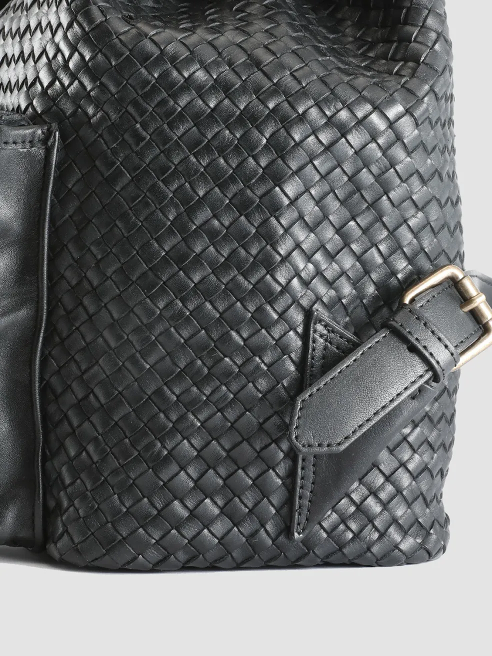 Best Officine Creative OC CLASS 37 - Leather Backpack BLACK