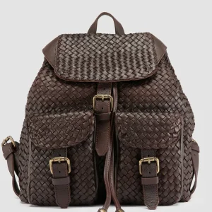 New Officine Creative OC CLASS 37 - Leather Backpack BROWN