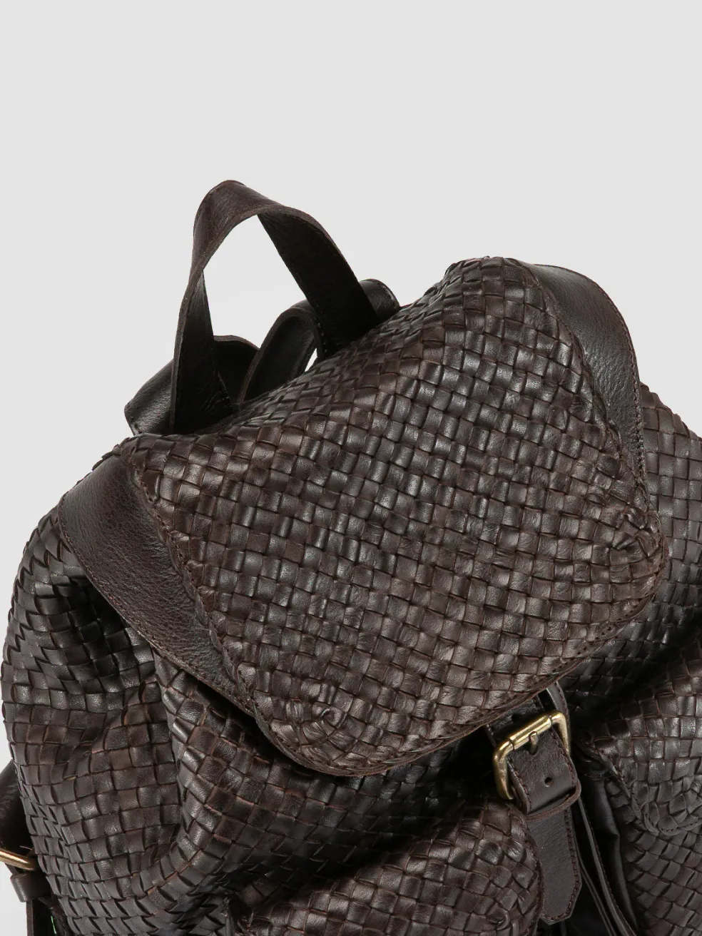 Hot Officine Creative OC CLASS 37 - Leather Backpack BROWN