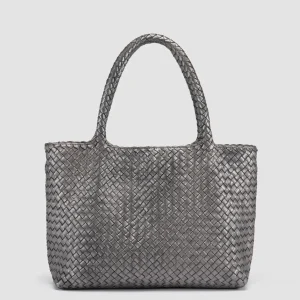 Hot Officine Creative OC CLASS 48 - Grey Leather Tote Bag COLLEGE