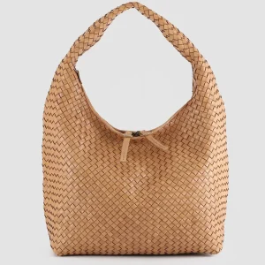 Store Officine Creative OC CLASS 42 - Leather Shoulder Bag TAUPE