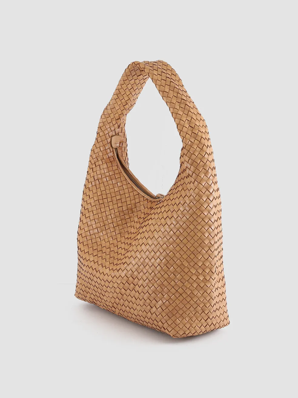 Store Officine Creative OC CLASS 42 - Leather Shoulder Bag TAUPE