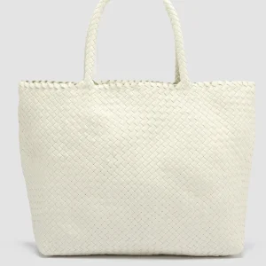 Store Officine Creative OC CLASS 35 - White Leather Shoulder Bag OFF WHITE