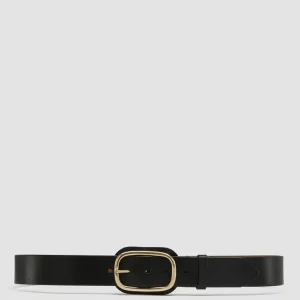Best Sale Officine Creative OC STRIP 058 - Leather Belt BLACK