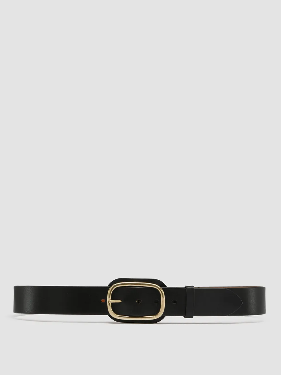 Best Sale Officine Creative OC STRIP 058 - Leather Belt BLACK