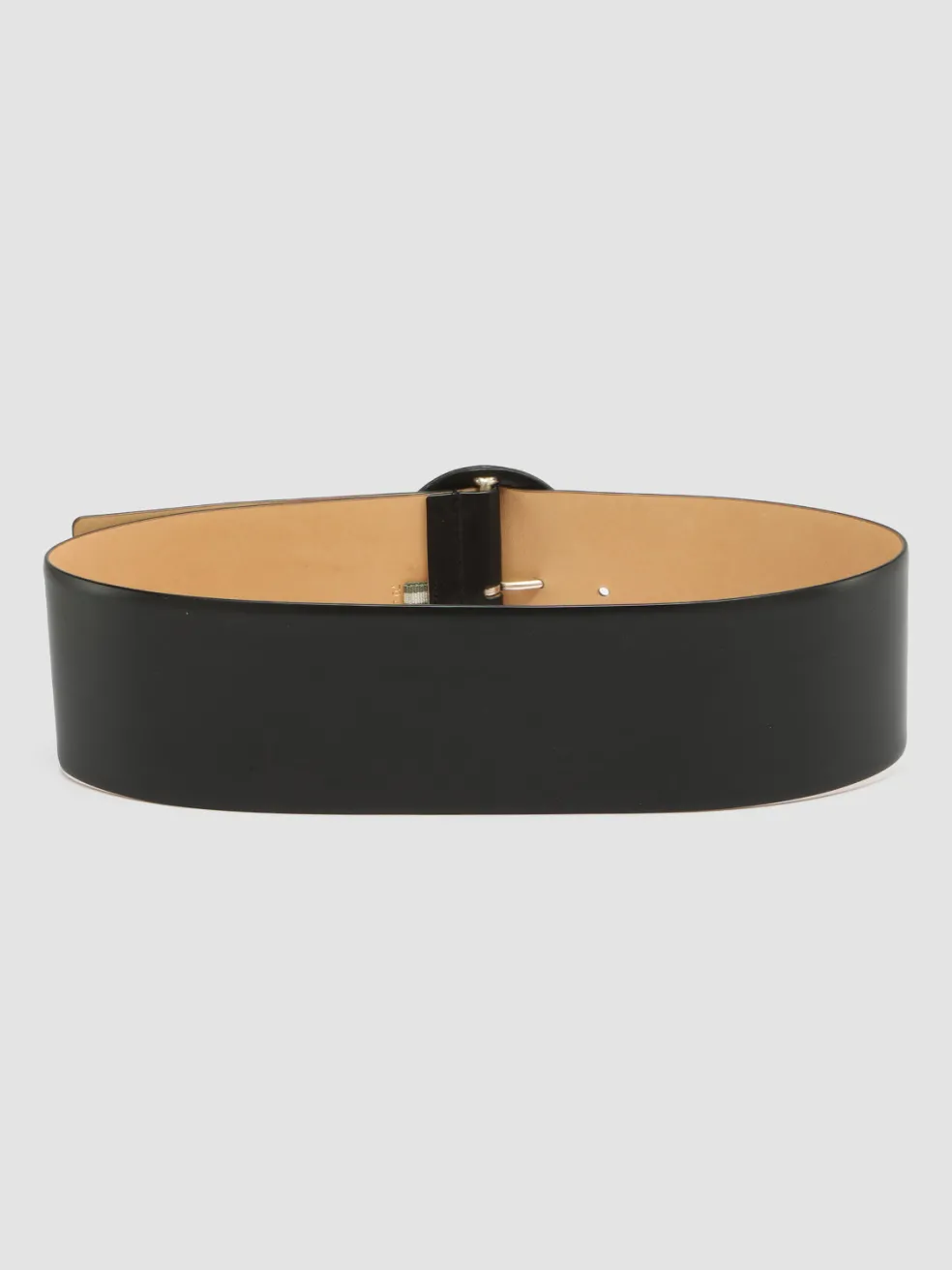 Cheap Officine Creative OC STRIP 061 - Leather Belt BLACK