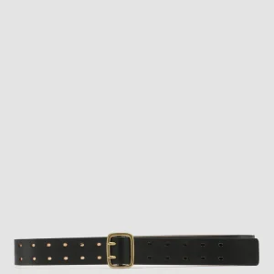 Flash Sale Officine Creative OC STRIP 062 - Nappa Leather Belt BLACK