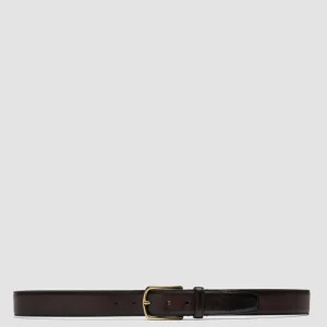 Flash Sale Officine Creative OC STRIP 04 - Brown Leather Belt TRUFFLE