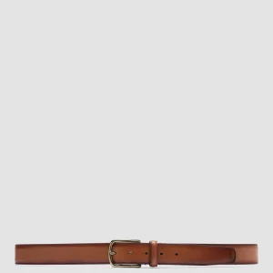 New Officine Creative OC STRIP 04 - Brown Leather Belt TAN