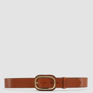 Best Officine Creative OC STRIP 058 - Brown Leather Belt RHUM