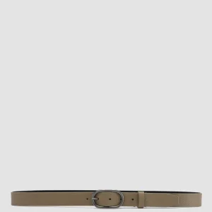Cheap Officine Creative OC STRIP 047 - Brown Leather Belt TABACCO