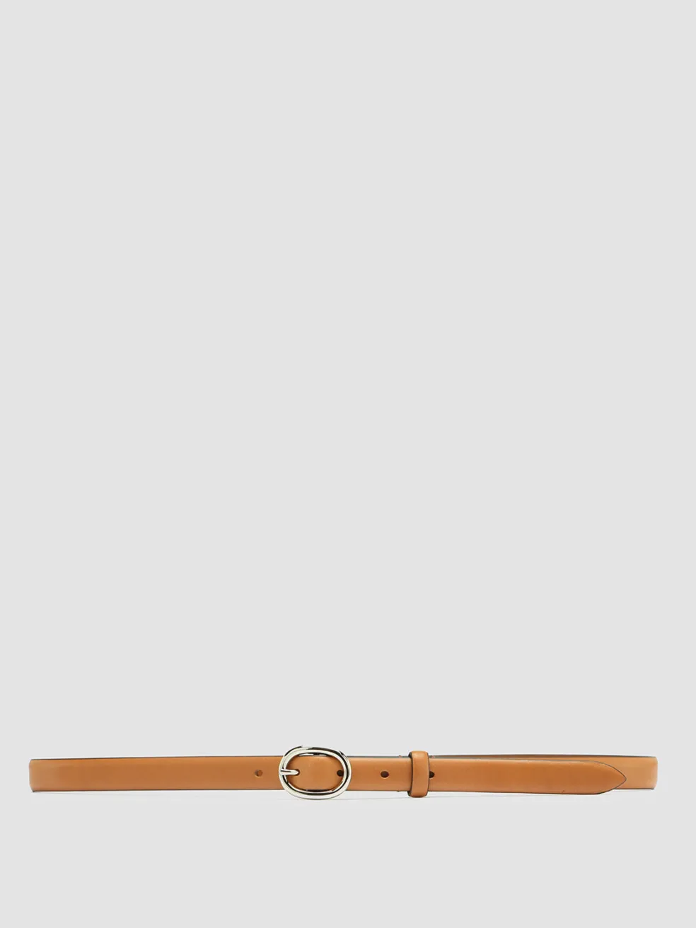 Hot Officine Creative OC STRIP 56 - Taupe Leather Belt GOBI
