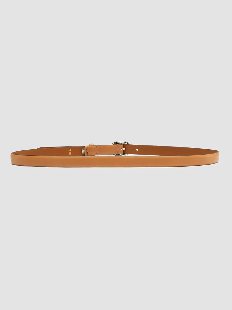 Hot Officine Creative OC STRIP 56 - Taupe Leather Belt GOBI