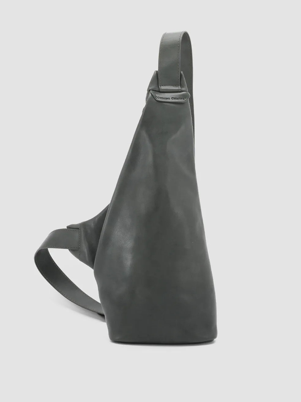 Outlet Officine Creative OC WAIST PACK - Leather Backpack GREY