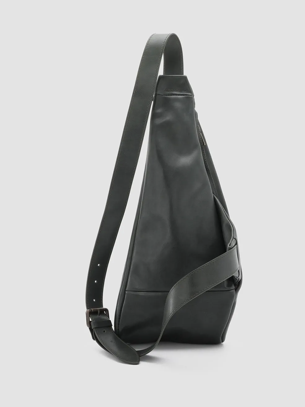 Outlet Officine Creative OC WAIST PACK - Leather Backpack GREY
