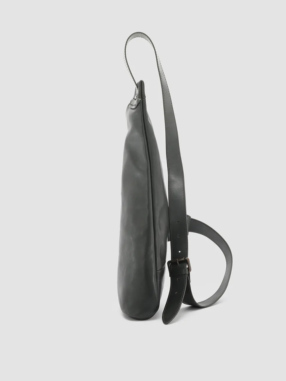 Outlet Officine Creative OC WAIST PACK - Leather Backpack GREY
