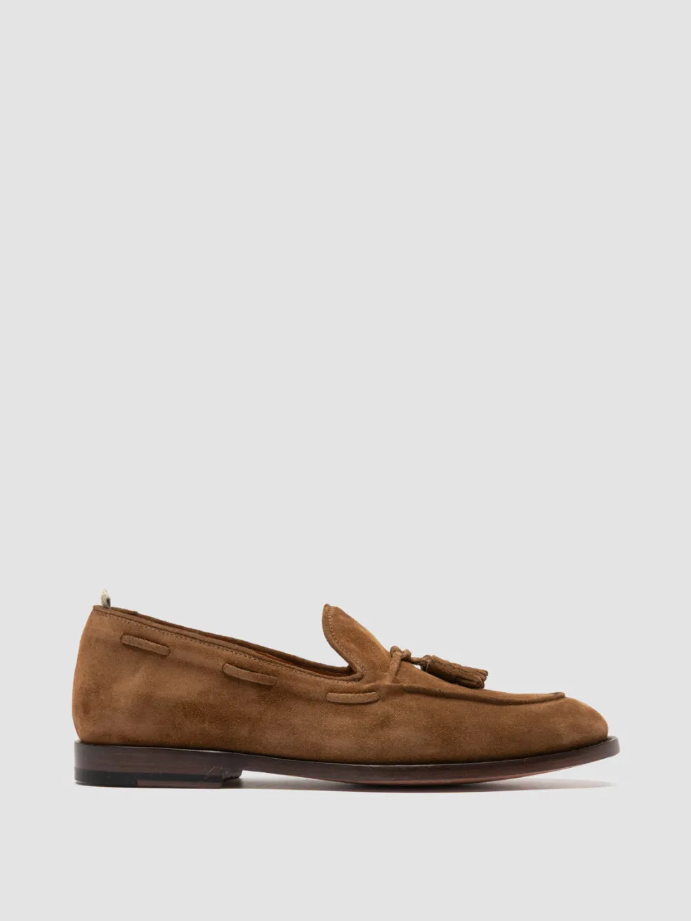 Sale Officine Creative OPERA 002 - Brown Suede Tassel Loafers BIRRA