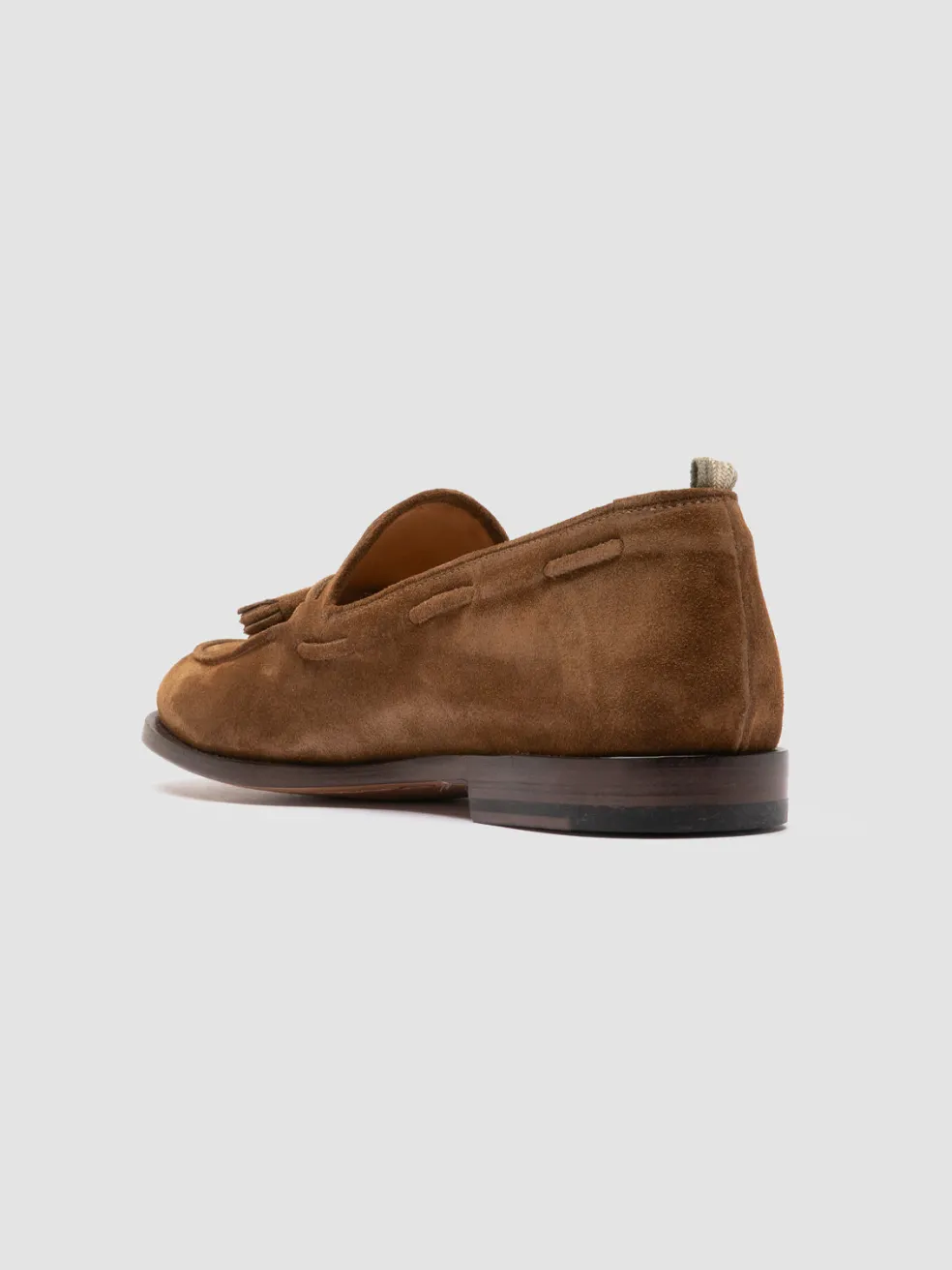Sale Officine Creative OPERA 002 - Brown Suede Tassel Loafers BIRRA
