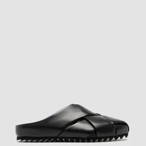 Best Sale Officine Creative PELAGIE 018 - Leather Mule Sandals BLACK