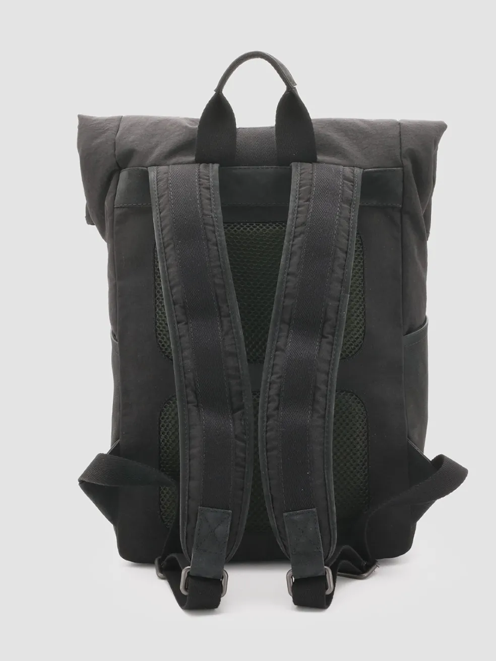 Cheap Officine Creative PILOT 001 - Nubuck & Nylon Backpack BLACK
