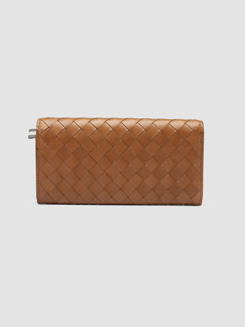 Cheap Officine Creative POCHE 109 - Brown Woven Leather Wallet SANTIAGO