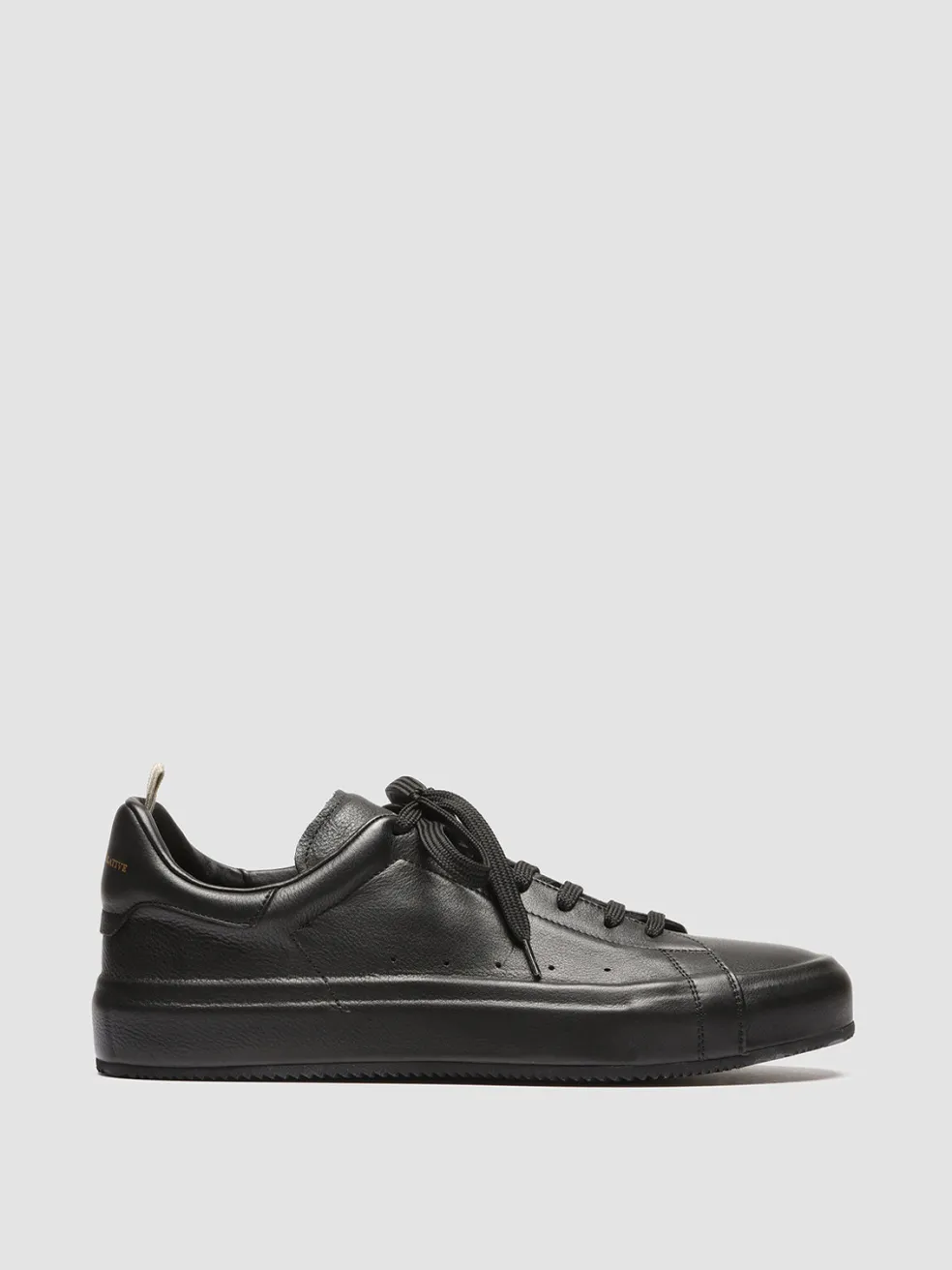 New Officine Creative PRIMARY 001 - Leather Sneakers BLACK