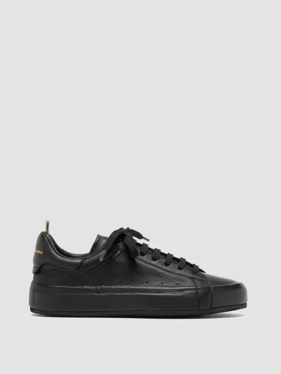Cheap Officine Creative PRIMARY 101 - Leather Sneakers BLACK
