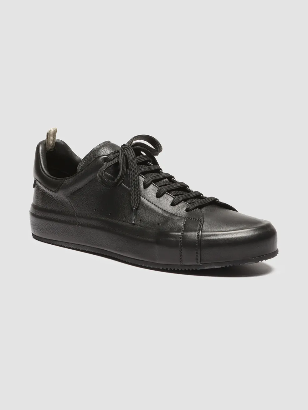 New Officine Creative PRIMARY 001 - Leather Sneakers BLACK