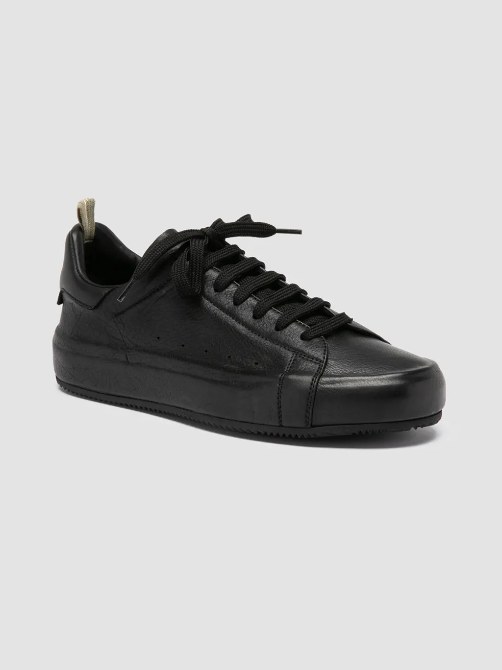 Cheap Officine Creative PRIMARY 101 - Leather Sneakers BLACK