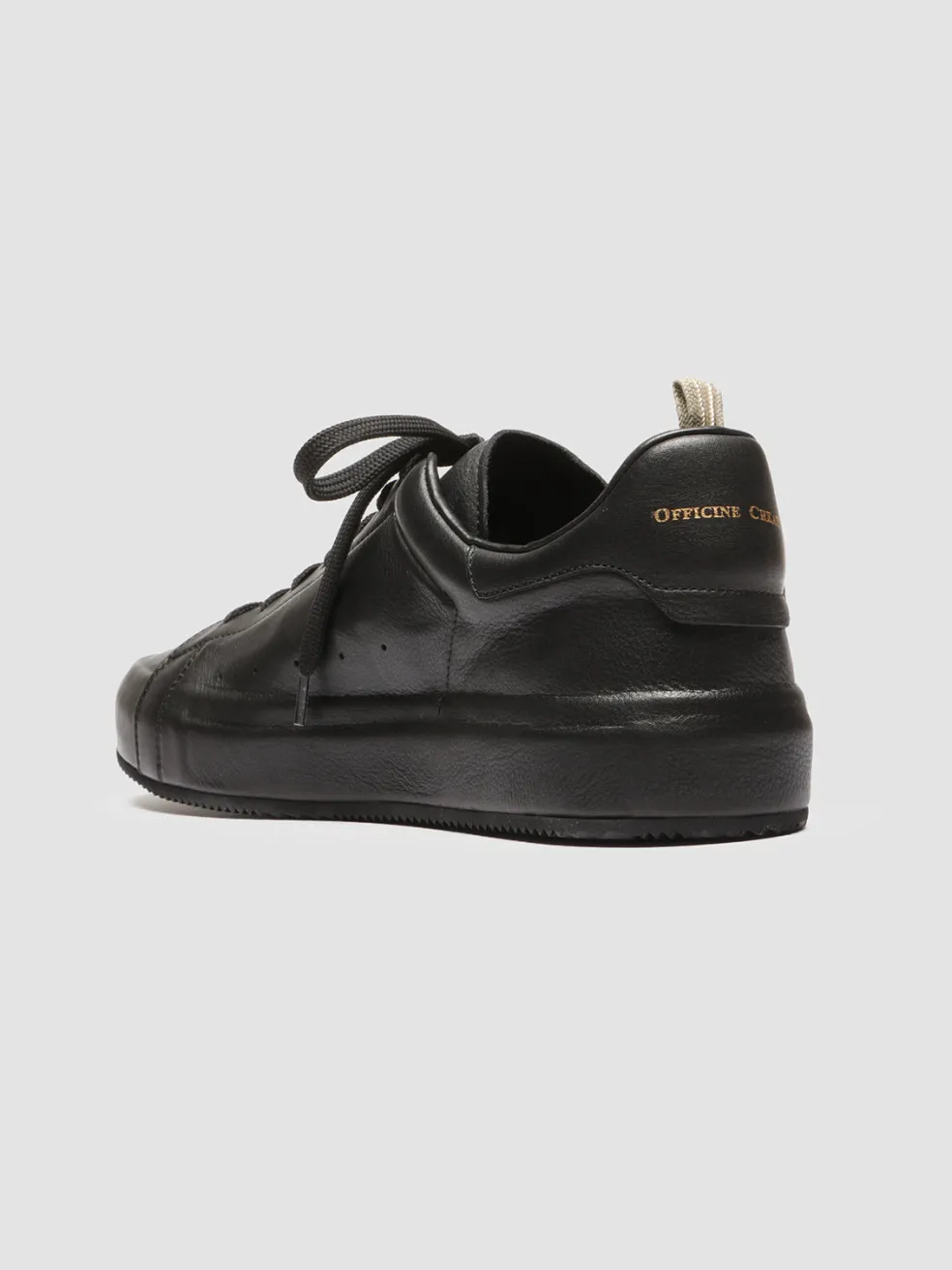 New Officine Creative PRIMARY 001 - Leather Sneakers BLACK