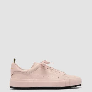 Fashion Officine Creative PRIMARY 101 - Rose Leather Sneakers QUARZO