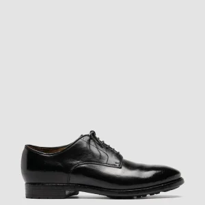 New Officine Creative PRINCE 606 - Leather Derby Shoes BLACK