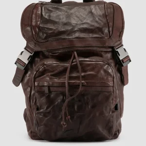 Best Sale Officine Creative RECRUIT 006 - Brown Leather Backpack OTTO