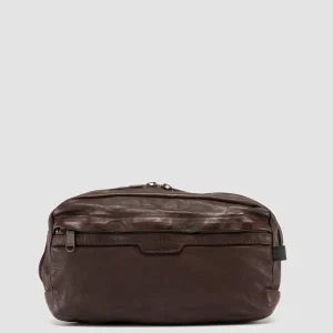 Sale Officine Creative RECRUIT 009 - Brown Leather Waist Pack OTTO