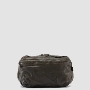 Hot Officine Creative RECRUIT 012 - Leather Waistpack GREEN