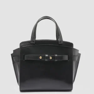 Outlet Officine Creative SADDLE 009 - Leather Hand Bag BLACK