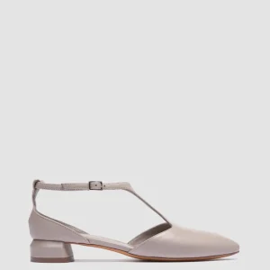 Best Sale Officine Creative SAGE 103 - Ivory Leather T-Bar Shoes POMICE