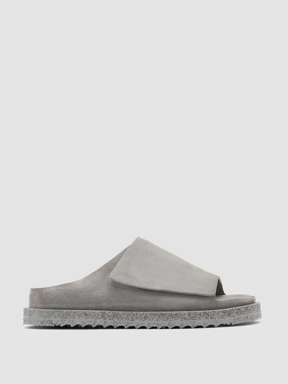 Online Officine Creative SANDS 106 - Suede Slide Sandals GREY