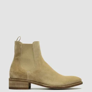 Discount Officine Creative SELINE 029 - Taupe Suede Chelsea Boots TAN