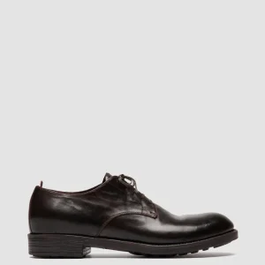 Online Officine Creative SERGEANT 001 - Brown Leather Derby Shoes OTTO
