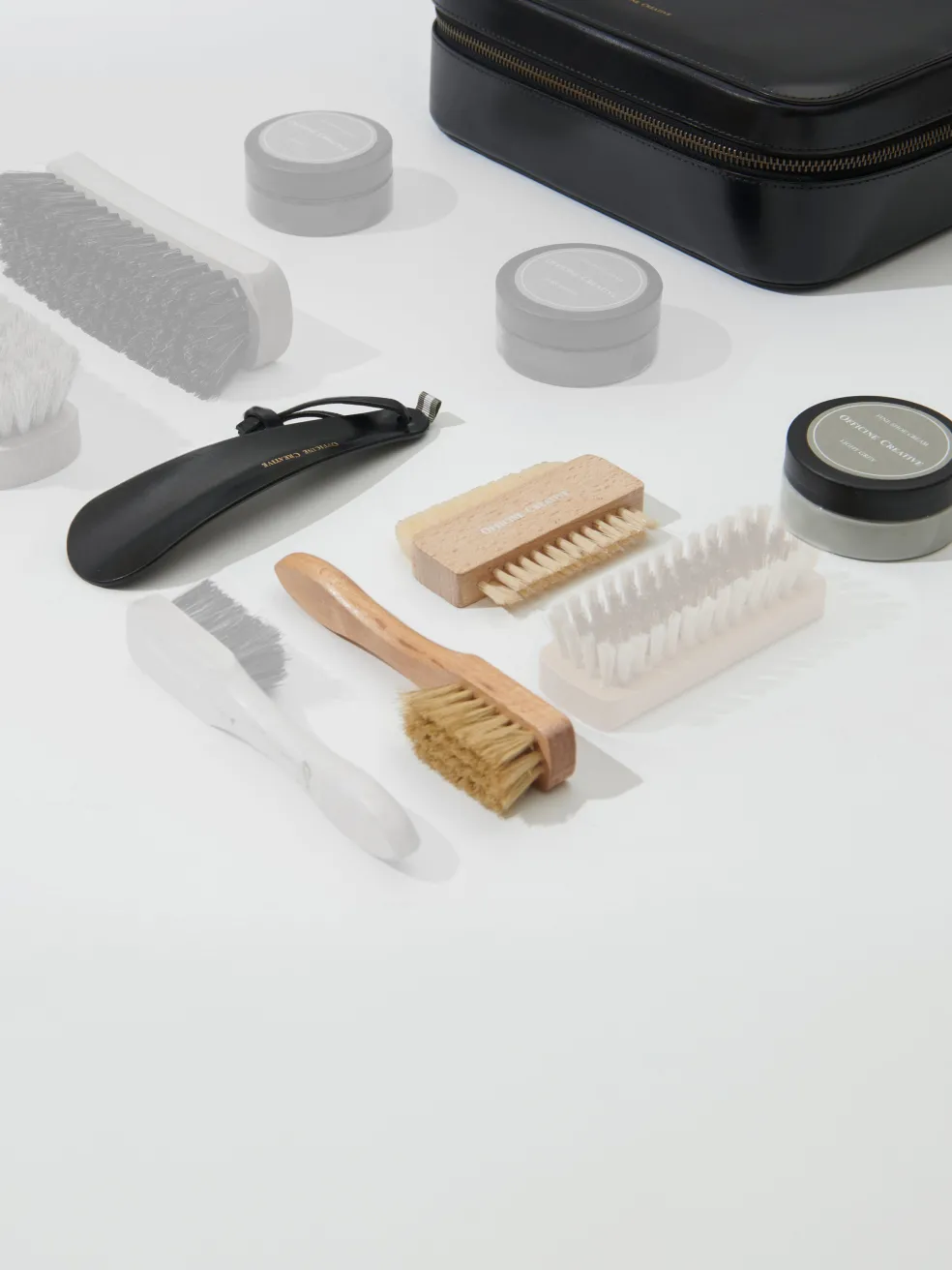 Flash Sale Officine Creative SHOECARE - Small Set BLACK