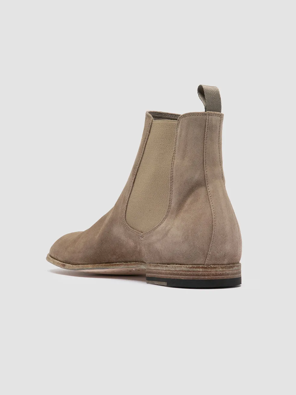 Store Officine Creative SOLITUDE 004 - Suede Chelsea Boots TAUPE