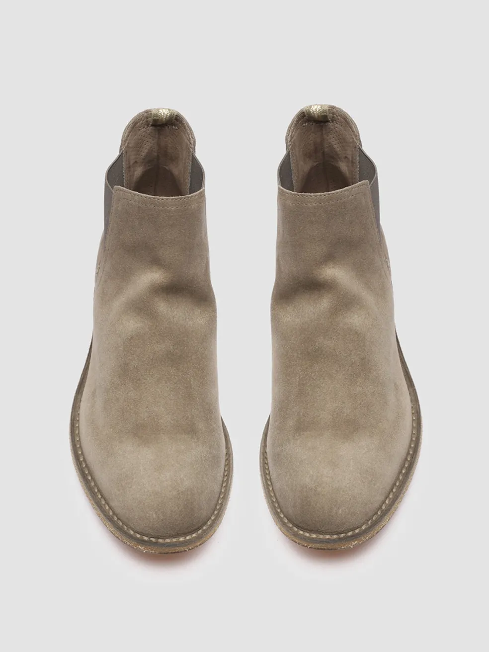 Sale Officine Creative STEPLE 015 - Suede Chelsea Boots QUARZO