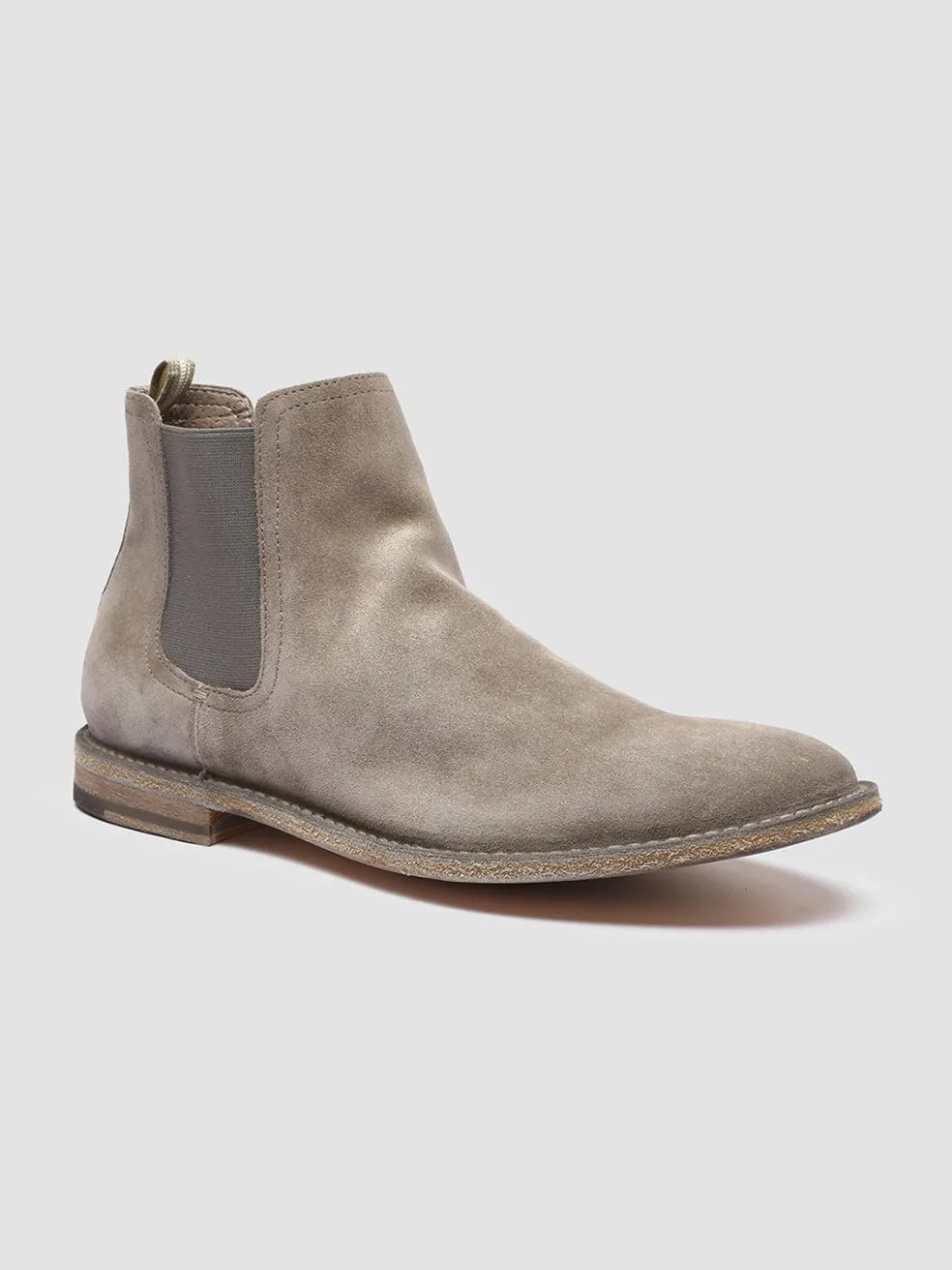 Sale Officine Creative STEPLE 015 - Suede Chelsea Boots QUARZO